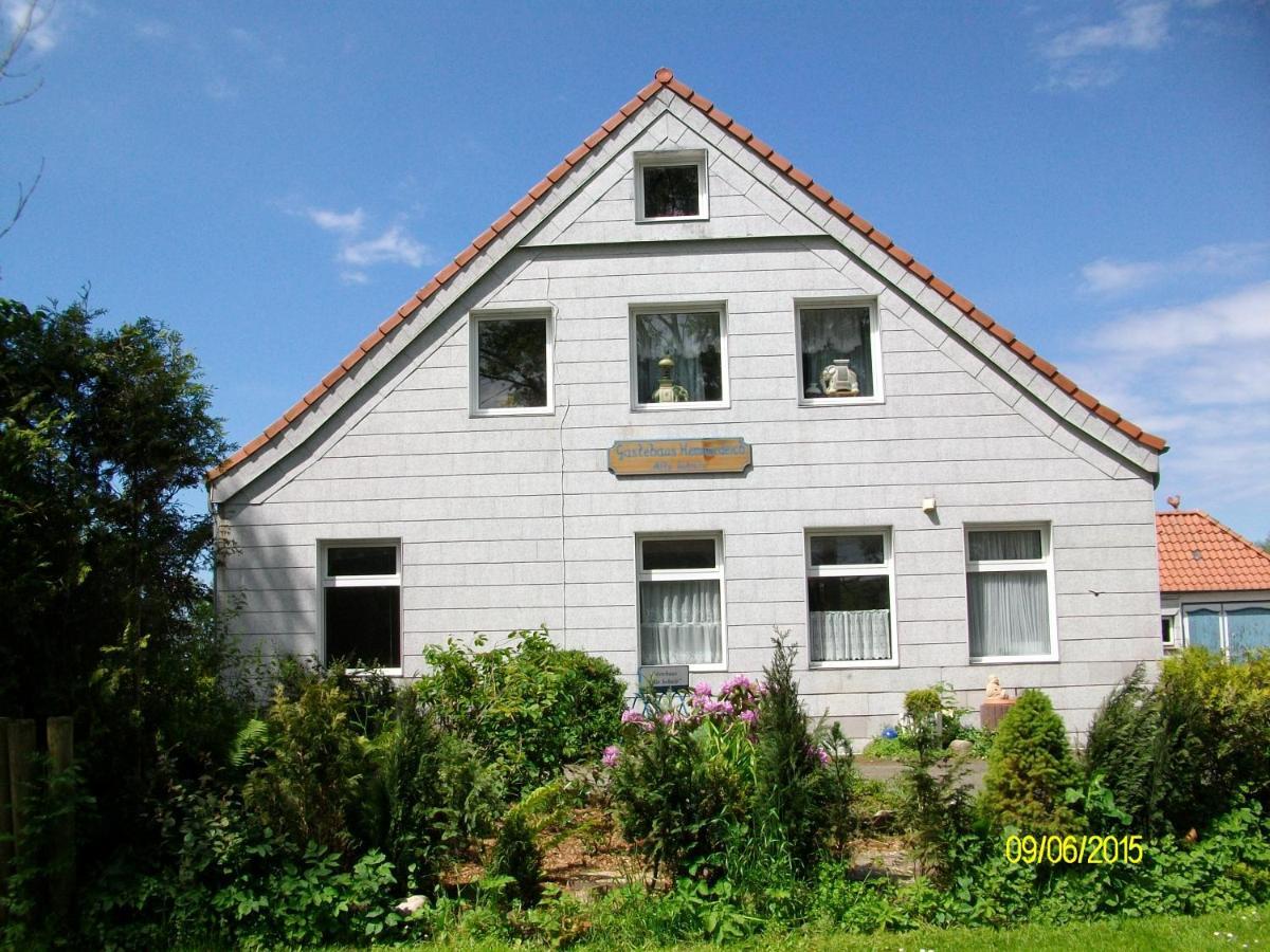 Gaestehaus Hemmerdeich-Alte Schule Villa Oldenswort Esterno foto